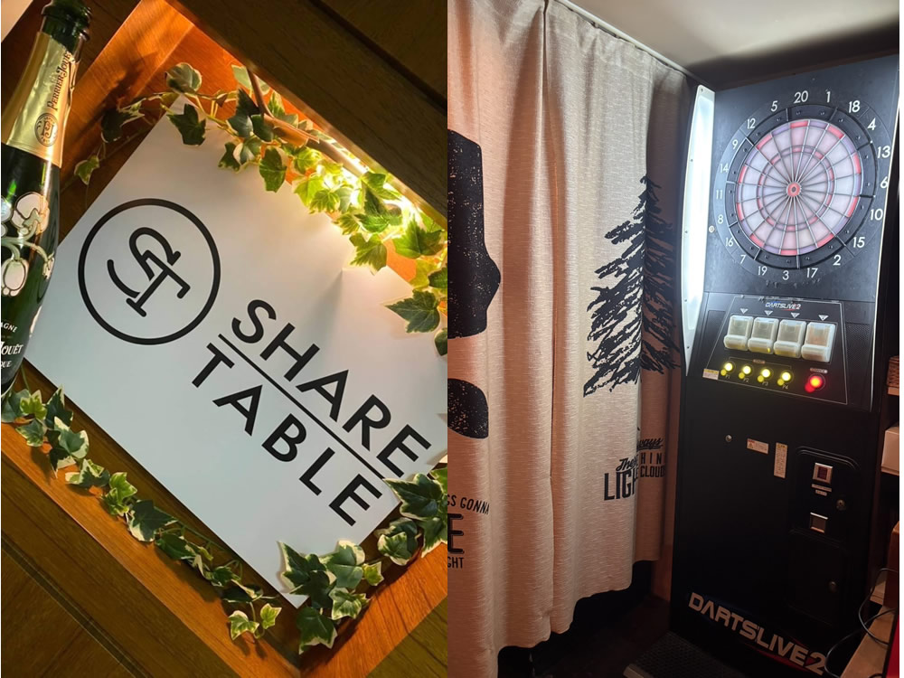 SHARE TABLE男性用7枚目詳細